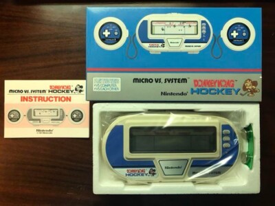 NINTENDO Game & Watch Donkey Kong Hockey Micro vs System Console