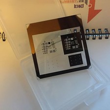 Glass Slide contrast Resolution Targets Stage Board MIL-S-150A 1951 USAF