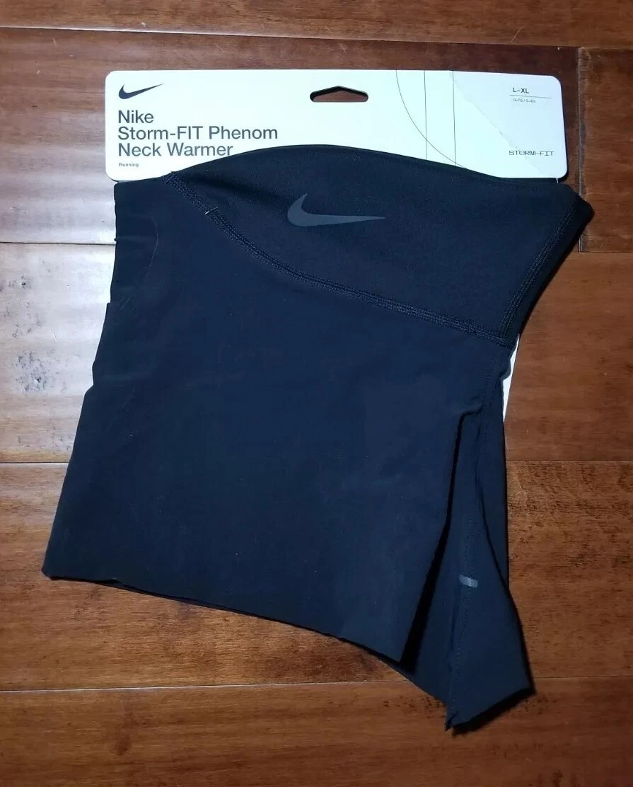 Nike Shield Phenom Neckwarmer Black Face Cover NEW