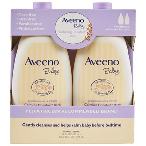 aveeno calming bath