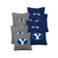 BYU COUGARS Cornhole Bags SET of 8 ACA REGULATION Baggo Bean Bags