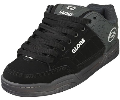 Globe Tilt schwarz Nachtsilber Herren Nubuck Skate Turnschuhe