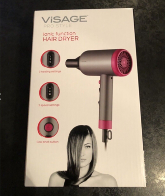 Visage Pro Style Compact Hair Dryer Visage Pro Visage Hair Dryer