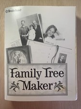 Broderbund Family Tree Maker Version 7.0 User Manual Book Only NO CD