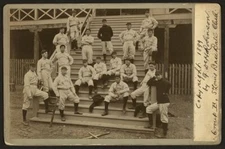8" x 10" Photo St. Louis base ball club, group B Strauss
