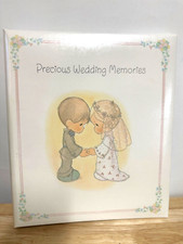 HALLMARK PRECIOUS WEDDING MEMORIES ALBUM PRECIOUS MOMENTS REFILLABLE 3 RING NEW