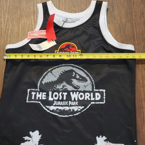 Jurassic Park The Lost World Men's Size M Headgear Classics Embroidered Jersey - Picture 6 of 8