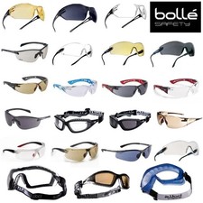 BOLLE SAFETY SPECS Glasses Huge Range Clear, Smoked, Tinted, Over specs Goggles