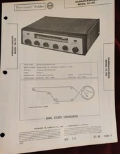Vintage Photofact, Harmon - Kardon Model Ta-120.   B14