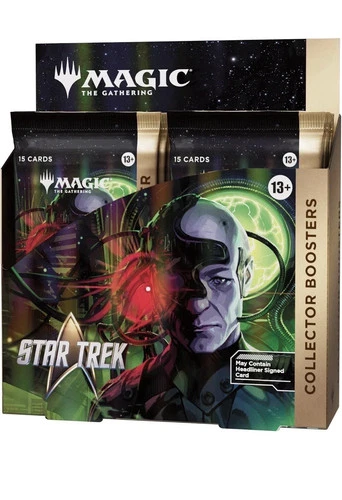 MTG Magic The Gathering Star Trek Collector Booster Box PRESALE 11/13 Sealed - product listing photo