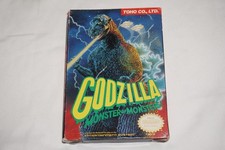 Godzilla: Monster of Monsters (Nintendo NES) Complete in Box CIB