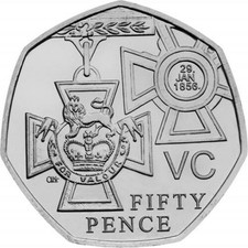 2006 50p Coin Victoria Cross: VC Award ~ Fifty Pence ~ Military ~ COIN HUNT