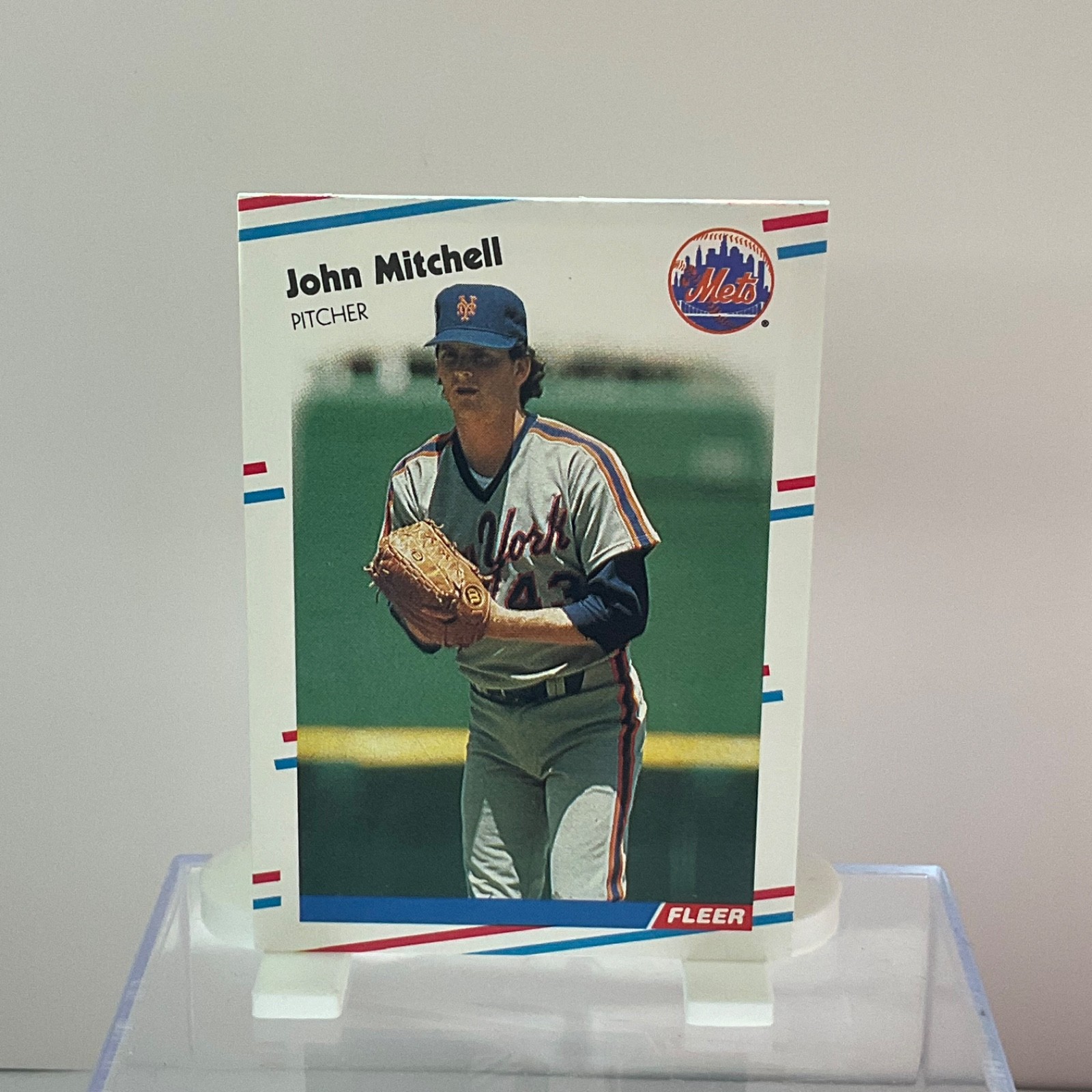 1988 Fleer - John Mitchell #145 (RC)