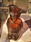 Glass Tiki Bottle Aztec Heritage Edition Figural Vintage Kahlua Bottle EMPTY — photo 3