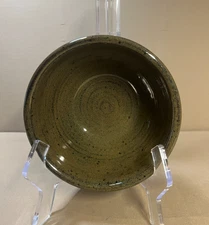 Jugtown Ware-North Carolina Southern Pottery 6" Cereal/Ice Cream Bowl P. Owens