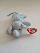 Ty Teenie Beanie Baby Peanut the Elephant complete with tag excellent cond (18)