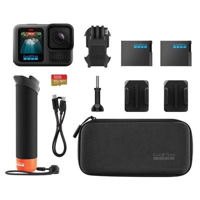 GoPro HERO13 Black Action Kamera Bundle 5.3K 27MP inkl. 64GB SD Karte NEU