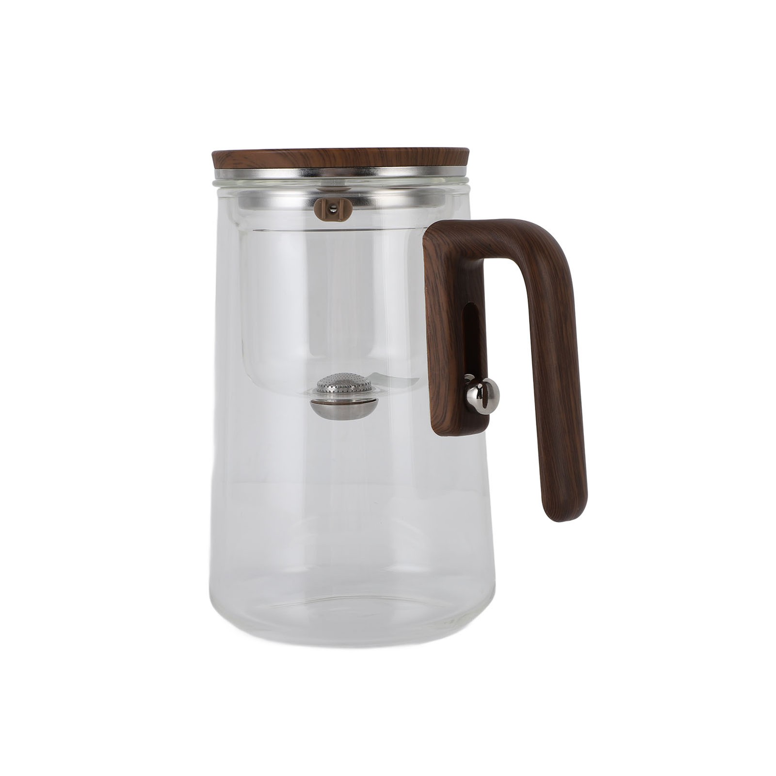 Glass Teapot With Removable Infuser For Home Office Borosilicate Trending