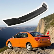 Gloss Black Rear Spoiler For Toyota Corolla 2009-2013 Us - Fast Free Shipping