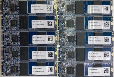 10x HP M.2 SATA SSD 128GB - Phison Controller - L60474-001
