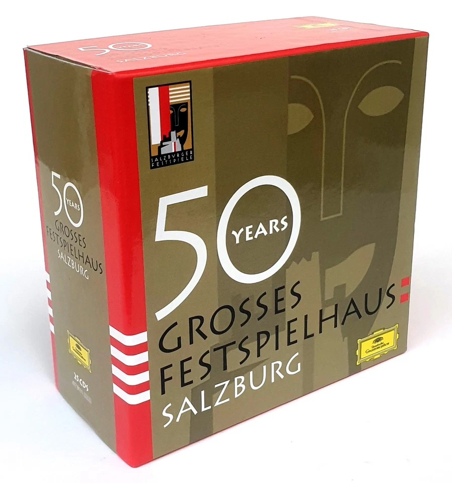 CD Box 50 Years Grosses Festspielhaus Salzburg 25 CDs limit. Ausg. 2010 wie neu! - Bild 1 von 2