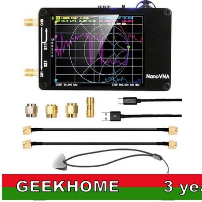 NanoVNA-H PCB Upgraded Version Vector Network Analyzer Support 10kHz-1.5GHz gh34