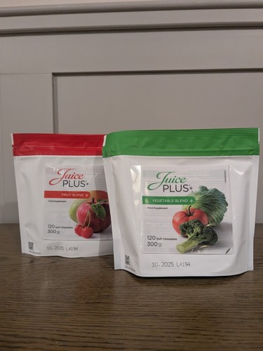 Juice Plus Chewables Fruit & Vegetable 120 Chewables For Kids And Adults 10/05 - Picture 2 of 7
