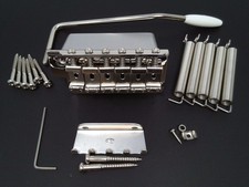True Custom Shop&reg; Nickel USA Vintage '57 '62 Tremolo Bridge Kit for Fender Strat