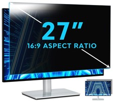 27 Inch Privacy Screen for 16:9 Widescreen Computer Monitor - Easy Removable ...