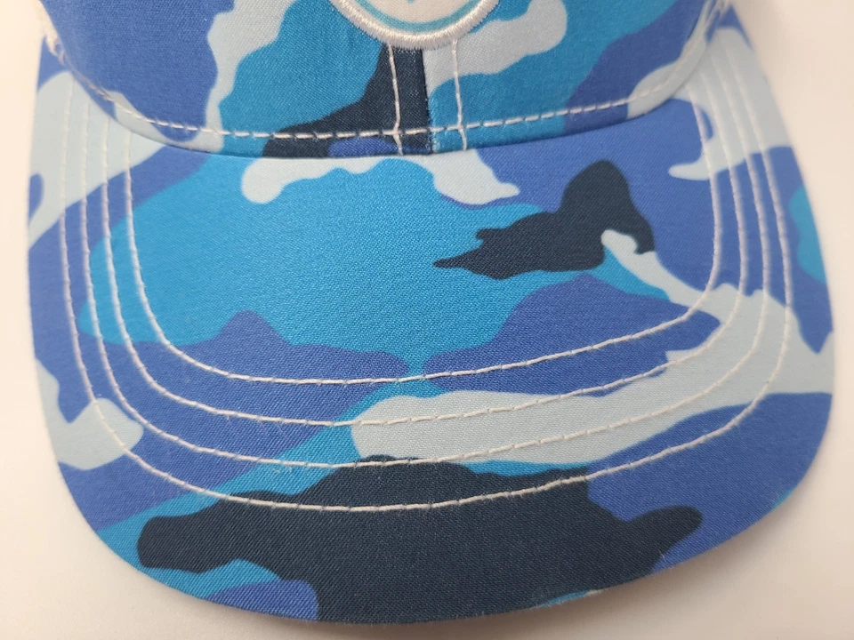 Guy Harvey Marlin Camuflaje Malla Camionero Flex Ajustado L-XL Gorra Pez Hombres Mujeres Azul Foto 3 de 4