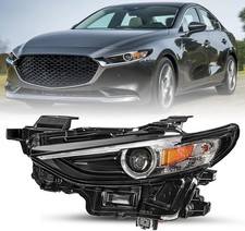 Led Projector Headlight Assembly Fit For 2019-2021 Mazda 3 Oe Style Wo Afs Head Led Projector Headlight Assembly Fit For 2019-2021 Mazda 3 Oe Style Wo Afs Head
