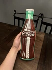 Vintage Coca Cola Bottle Thermometer 16” Metal Donasco USA Working