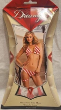 Dreamgirl SEXY Christmas "CANDY LANE" Lingerie/Costume 3pc Set