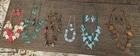 Vintage Costume Jewelry Lot Necklaces Earrings 6 Sets 18 pcs Estate Find
