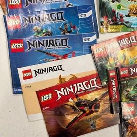 Lego 30+ Ninjago Manuals For 71746 9449 70608 2509 9448 71699 71768 + More !