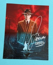 Jamie Campbell Bower  -  STRANGER THINGS  -  signed, original Autogramm  !!!