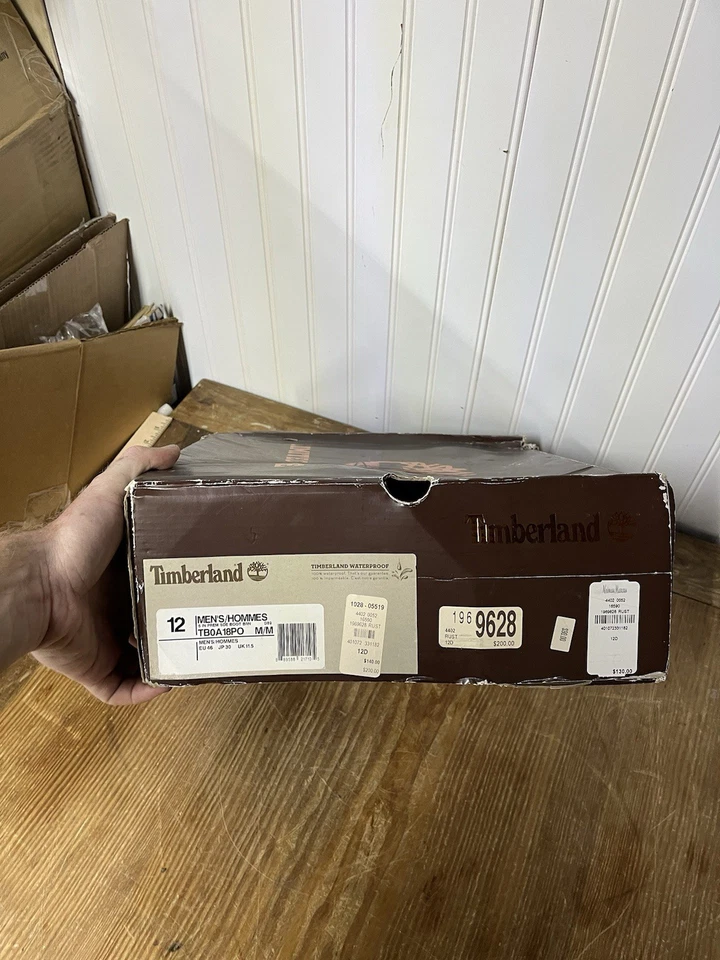 Timberland 6 Pulgadas Premium Óxido Hombres Talla 12 D Bota Impermeable Lanzamiento Limitado Foto 3 de 4