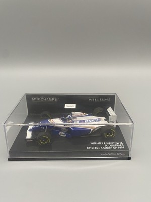 Minichamps F1 1:43 Williams FW16 David Coulthard GP Debut Spanish GP 1994 Lim.