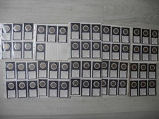 Bund BRD komplette gepflegte Sammlung 2 DM Max Planck, 58 M&uuml;nzen von 1957 - 1971
