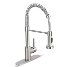 Kitchen Sink Faucet Pull down Sprayer Single Handle.