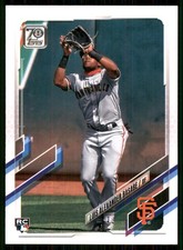 2021 Topps #548 Luis Alexander Basabe RC San Francisco Giants TW3994