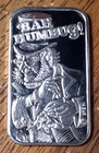 1 oz .999 Fine Silver *BAH HUMBUG* - MERRY CHRISTMAS Bar