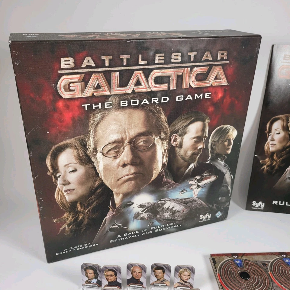2008 Battlestar Galactica: The Board Game by Fantasy Flight Games 100% Complete - Image 2 of 4
