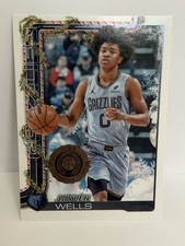 Jaylen Wells RC Topps 2025-26 Holiday Rookie #H147 Memphis Grizzlies NBA