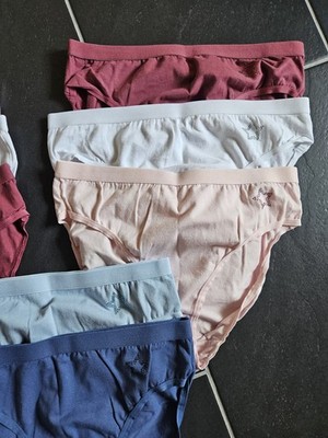 10x Damen Slip Frauen Unterhose Strass Sterne Sternchen Baumwolle 2er & 3er NEU!