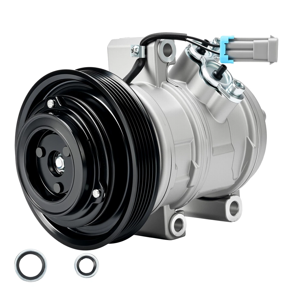 AC Compressor with Clutch For 2004-2012 Chevrolet Colorado 2007-2008 Isuzu i-290 - Image 2 of 4