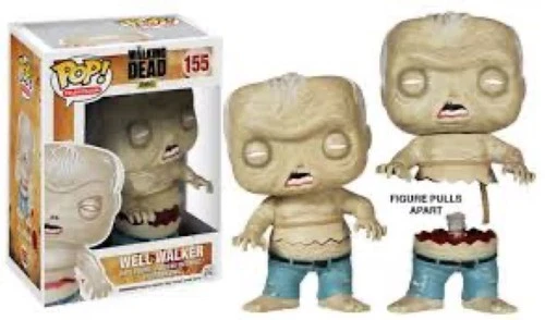 🔥Funko Pop! TV: The Walking Dead - WALKER (WELL) #155 VAULTED PROTECTOR🔥