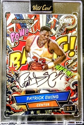 2024 Wild Card Just the Hits Basketball - Patrick Ewing Comix Bang Auto - 2/2