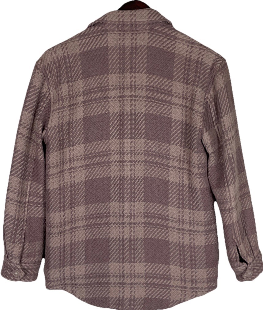 Women's Outerknown Cloud Weave Button Blanket Shi… - image 3