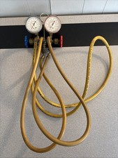 Vintage Robinair R-22/12/502 A/C Manifold Gauge Set w/Hoses USA Quality HVAC